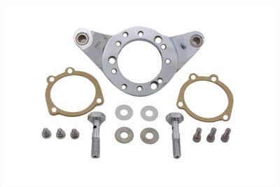 Wyatt Gatling Air Cleaner Bracket Kit Chrome Billet - 34-0705