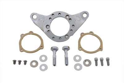 Wyatt Gatling Air Cleaner Bracket Kit Chrome Billet - 34-0713