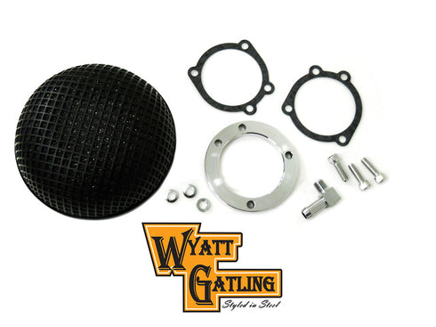 Wyatt Gatling Wyatt Gatling Round Mesh Air Cleaner Black - 34-0742