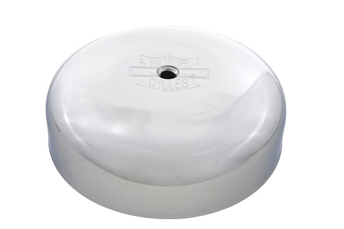 Wyatt Gatling Chrome 7 inch Round Air Cleaner Cover - 34-0743