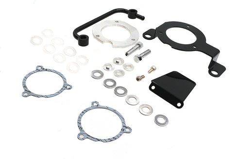 Wyatt Gatling M8 EFI Air Cleaner Support Bracket Kit Black - 34-0767