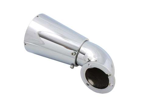 Wyatt Gatling Funnel Air Cleaner Breather Chrome - 34-0771