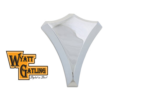Wyatt Gatling Chrome Billet Diamond Carburetor Cover - 34-0821