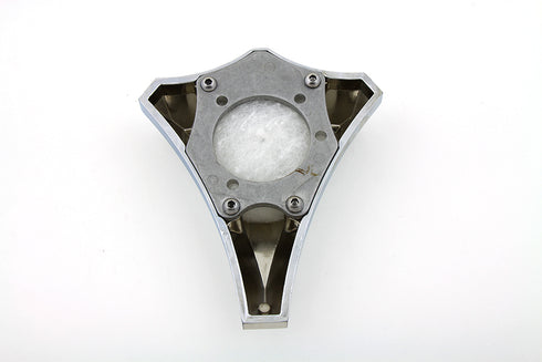 Wyatt Gatling Chrome Billet Diamond Carburetor Cover - 34-0821