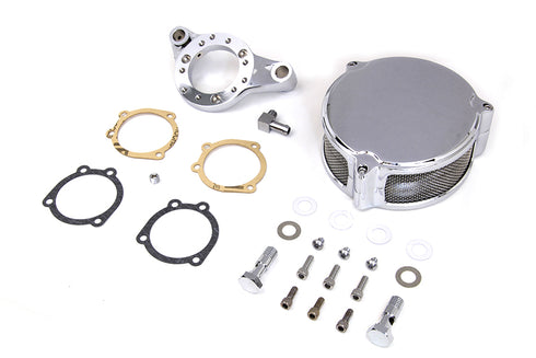 Wyatt Gatling Chrome Wyatt Gatling Air Cleaner Assembly - 34-0839