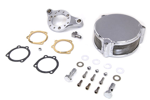 Wyatt Gatling Chrome Wyatt Gatling Air Cleaner Assembly - 34-0839