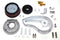 Wyatt Gatling Wyatt Gatling Teardrop Air Cleaner Kit Chrome - 34-0938