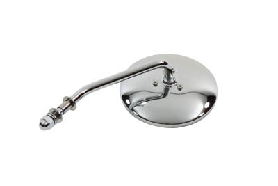Wyatt Gatling Round Mirror Chrome - 34-0998