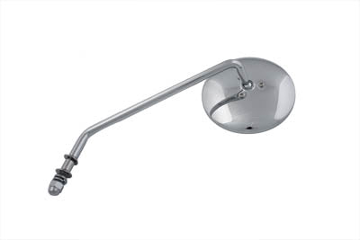 Wyatt Gatling Round Mirror Chrome - 34-1000