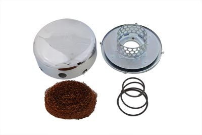 Wyatt Gatling Chrome J-Slot Air Cleaner - 34-1033