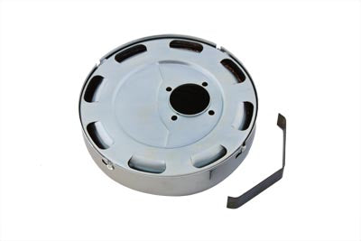 Wyatt Gatling Chrome Smooth J-Slot Air Cleaner - 34-1049