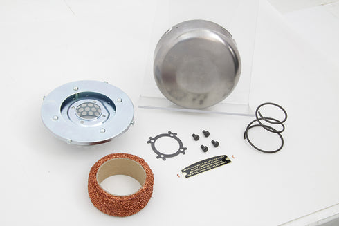 Wyatt Gatling Smooth Raw J-Slot Air Cleaner - 34-1055