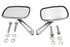 Wyatt Gatling Chrome Eagle Spirit Mirror Set - 34-1069