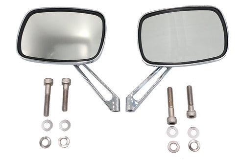 Wyatt Gatling Chrome Eagle Spirit Mirror Set - 34-1069