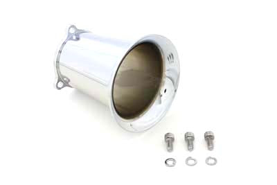 Wyatt Gatling Chrome 4 inch Velocity Stack S+S - 34-1102