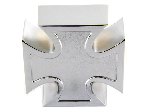 Wyatt Gatling Chrome Maltese Cross Air Cleaner Cover - 34-1130