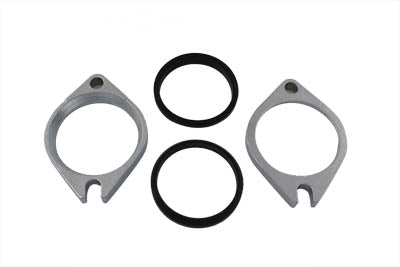 Wyatt Gatling EFI Intake Manifold Flange Set Chrome - 34-1188