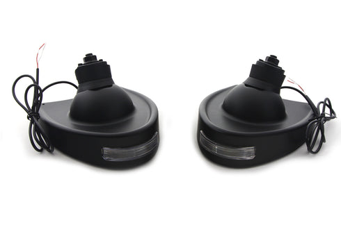 Wyatt Gatling Fairing Mirror Set Black - 34-1221