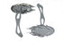 Wyatt Gatling Fireball Mirror Set Chrome - 34-1245