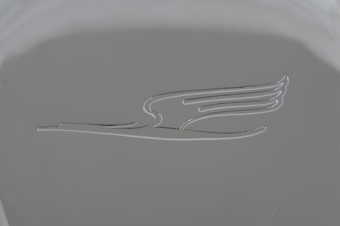 Wyatt Gatling 7 inch Bird Style Air Cleaner Cover Chrome - 34-1247