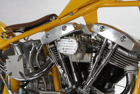 Wyatt Gatling Wyatt Gatling Chrome Finned Carburetor Cover - 34-1293