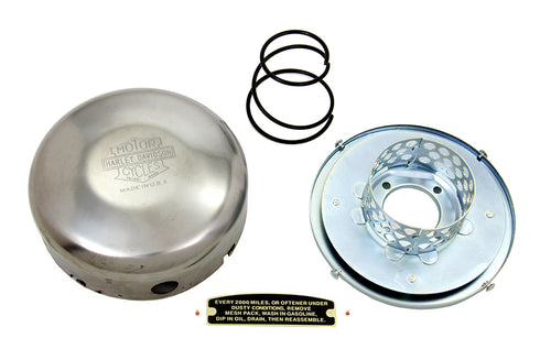 Wyatt Gatling 6 inch Rusty J-Slot Air Cleaner - 34-1297