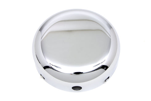 Wyatt Gatling Chrome 7 inch Air Cleaner Cover - 34-1308