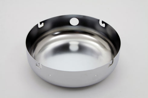 Wyatt Gatling Chrome 7 inch Air Cleaner Cover - 34-1308