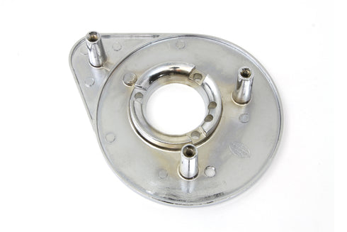 Wyatt Gatling Chrome Alloy Air Cleaner Backing Plate - 34-1320