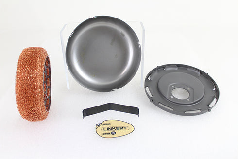 Wyatt Gatling 7 inch Raw Linkert Air Cleaner - 34-1323