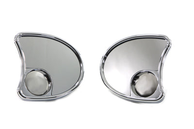 Wyatt Gatling Split Vision Fairing Mount Mirror Set - 34-1337