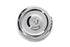 Wyatt Gatling Chrome Round Bobbed Style 8 inch Air Cleaner Cover - 34-1354