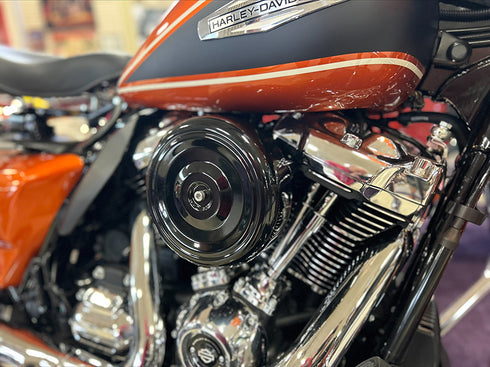 Wyatt Gatling Round Bobbed 8 inch Air Cleaner Cover - 34-1355