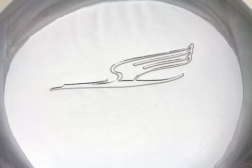 Wyatt Gatling 7 inch Linkert Bird J-Slot Style Air Cleaner Assembly Chrome - 34-1359