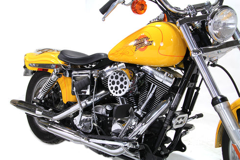 V-Twin Chrome Wyatt Gatling Air Cleaner Assembly - 34-1363