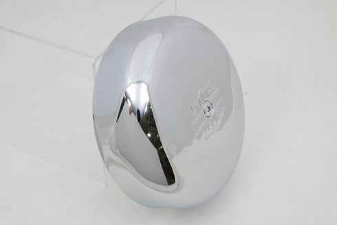 Wyatt Gatling 7 inch Round Air Cleaner Chrome - 34-1372