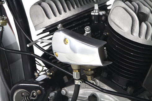 Wyatt Gatling Linkert Carburetor Cover Smooth - 34-1381