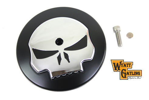 Wyatt Gatling Wyatt Gatling Skull Air Cleaner Cover Insert - 34-1400
