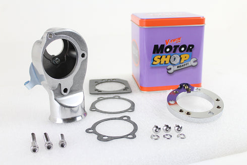 Wyatt Gatling Tourist Trophy CV Carburetor Air Snoot Kit Polished - 34-1403