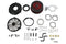 Wyatt Gatling Extreme Billet Air Cleaner Kit Torque Style Black - 34-1406