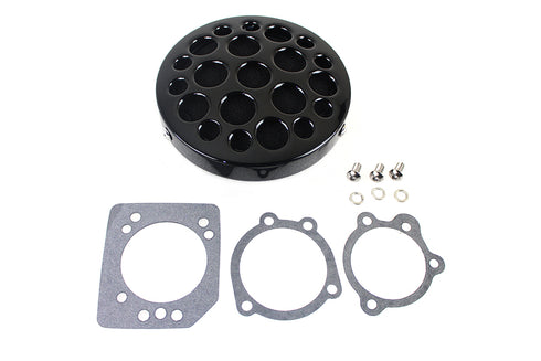 Wyatt Gatling Wyatt Gatling Black Drilled CV Air Cleaner - 34-1419