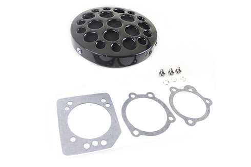 Wyatt Gatling Wyatt Gatling Black Drilled CV Air Cleaner - 34-1419