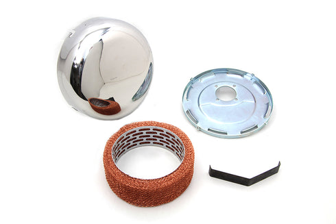 Wyatt Gatling Stainless Steel Smooth J-Slot Air Cleaner - 34-1447