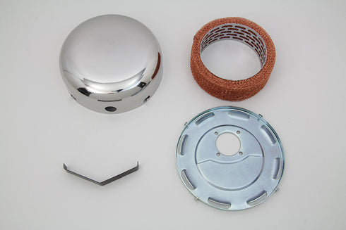 Wyatt Gatling Stainless Steel Smooth J-Slot Air Cleaner - 34-1447