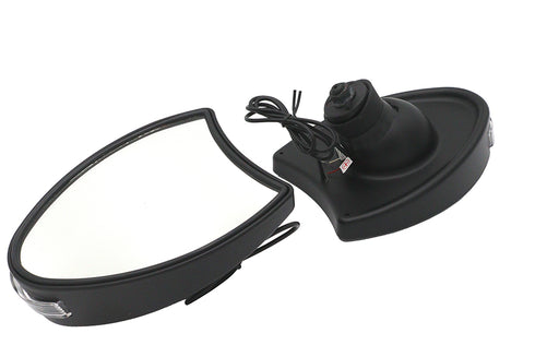 Wyatt Gatling Fairing Mirror Set Black - 34-1452