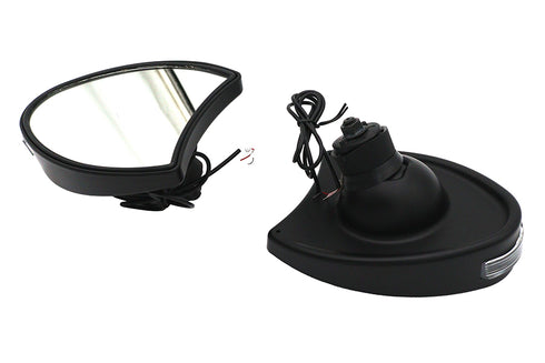 Wyatt Gatling Fairing Mirror Set Black - 34-1452