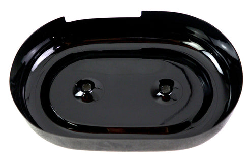 V-Twin Oval Air Cleaner Cover Black - 34-1468