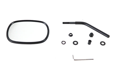 V-Twin Black Rectangular Mirror - 34-1490