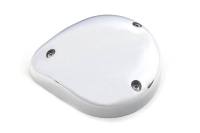 Wyatt Gatling 5 inch Teardrop Carburetor Cover Chrome - 34-1501