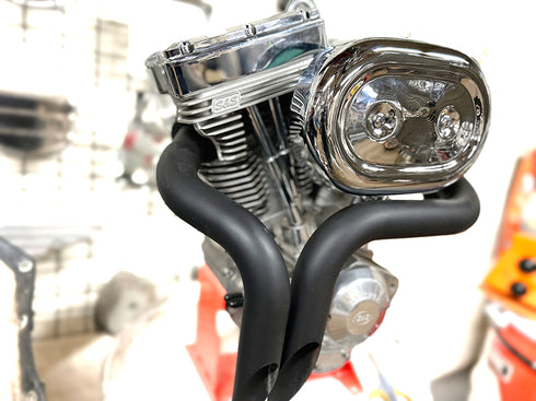 V-Twin Oval Air Cleaner Assembly Chrome - 34-1515